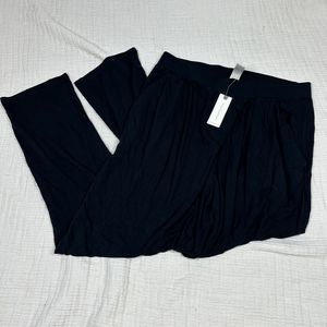 Anthropologie DOLAN Womens Left Coast NWT Loose Fit Black Pants Lounge Sweats